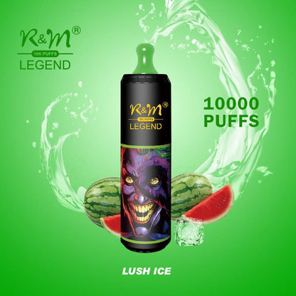R&M 10000 puffs  10K  Fruit Flavor Portable Stylish High-quality E-lectronic c igarette Vape E-liquid V aporizer Pod system Include Nicotine 19 flavors