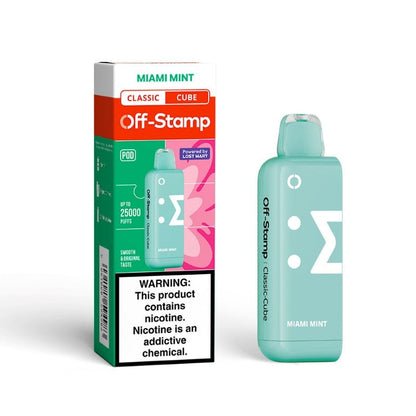Off-Stamp X Cube Classic Cube 25K Disposable Pod 18ml 5%