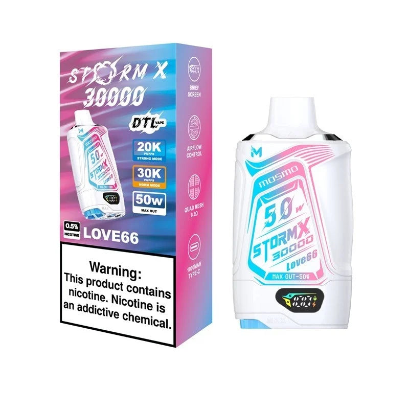 Mosmo Storm X 30000 Puffs Disposable Vape