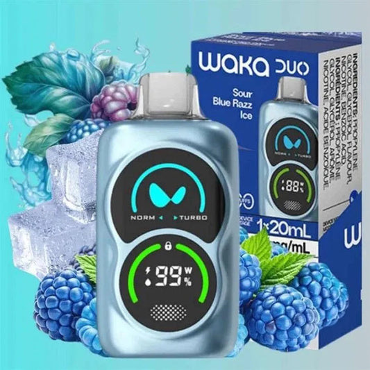 WAKA 25000  Puffs Disposable Vape Wholesale 5% Nicotine