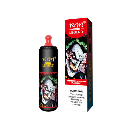 R&M Vape 10000K puffs  Disposable 20ML 850mah 19 Flavor Portable Stylish High-quality E-lectronic c igarette Vape E-liquid V aporizer Pod system Include Nicotine