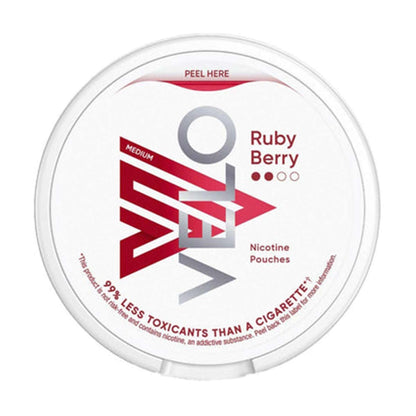 VELO Nicotine Pouches Ruby Berry