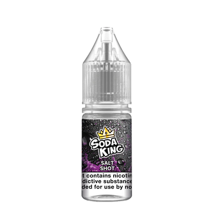 Pack of 10 Soda King Bar Nic Salts 10mg/20mg 10 ML TPD UK