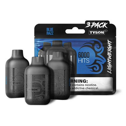 Tyson 2.0 Lightweight 6K - 3PK Vape