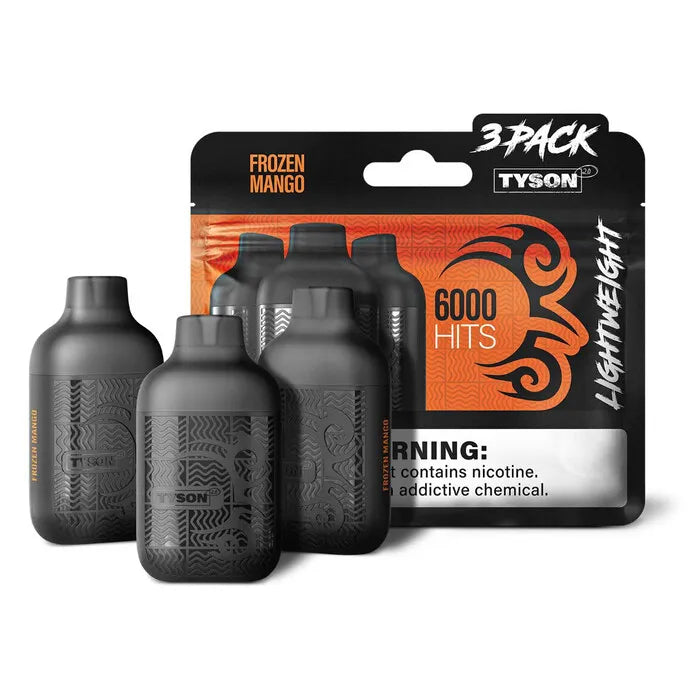 Tyson 2.0 Lightweight 6K - 3PK Vape