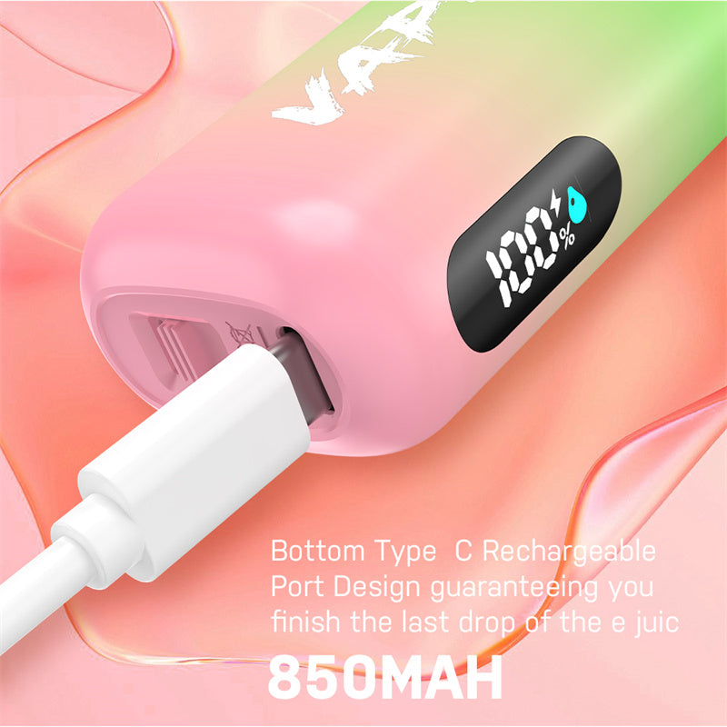 Local Warehouse VAPEN ROCS 16000 Puff Refillable OCS Disposable Vape RGB Light Electronic Cigarette Wholesale