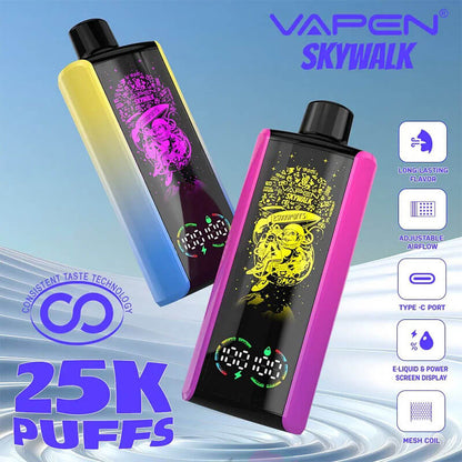 VAPEN Skywalk 25000 Puffs Disposable Vape 30ml 650mAh 15 Flavors