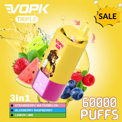 VOPK Triple 60000 PUFF Super Low Price Best Seller
