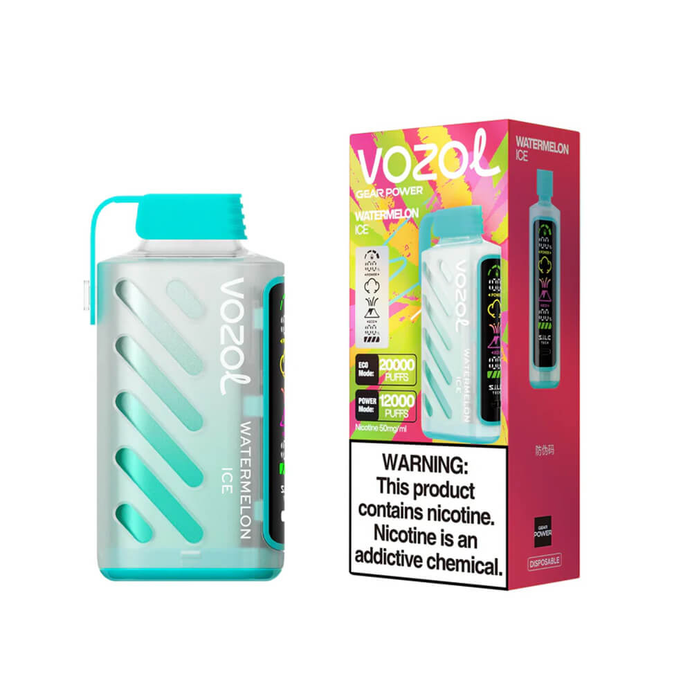 Vozol Gear Power 20000 puff Disposable Vape  650mAh  19 Flavors  In Sales EU warehouse