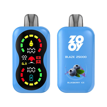 Zooy Blaze 25000 Puff 25k Disposable Vape Electronic Cigarette – Zooy 25000