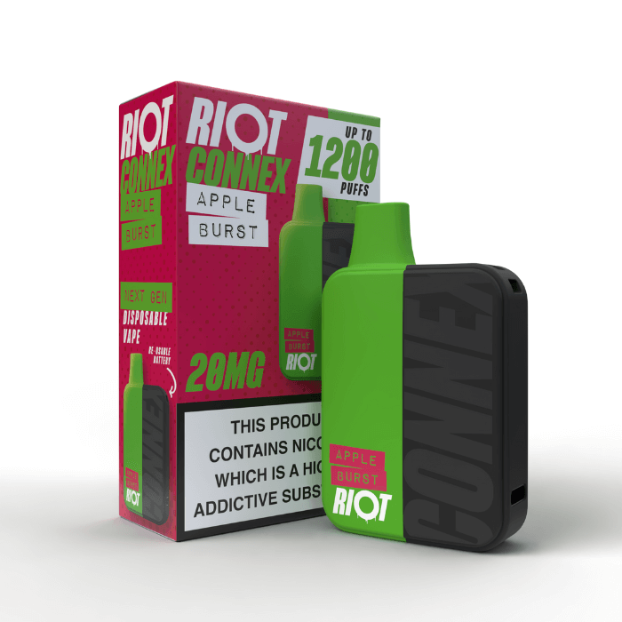 Apple Burst - Riot Connex Pod Kit - 1200 PUFFS