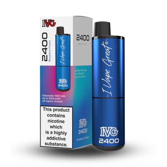 Blueberry Fusion  - IVG 2400 Disposable Kit