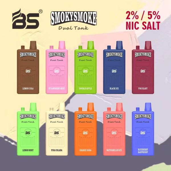 Breze Stiik Smokysmoke 16000 Vape: 32ml Dual Tank. Mesh Coil. 16.000 Puffs of Flavor and Power!