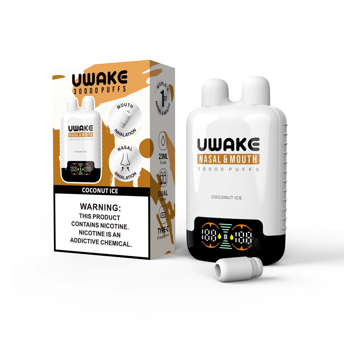 Mr.Goodie UWAKE 30000 Puffs Nasal & Mouth Disposable Vape