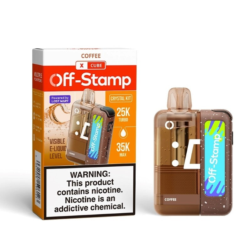 Off-Stamp X Cube Crystal Cube 35K Disposable Vape 17ml 5%