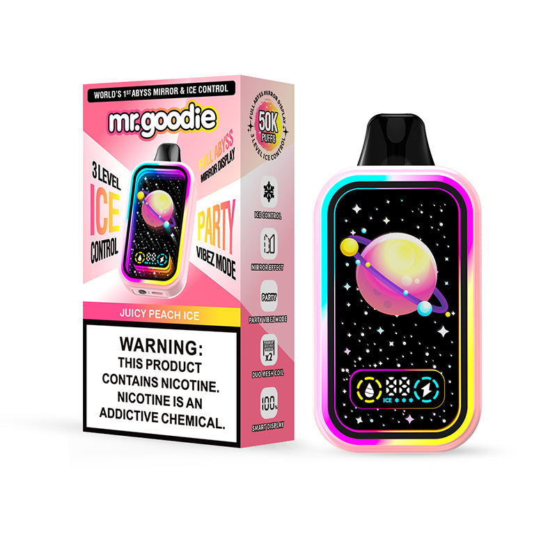 Mr.Goodie Abyss Mirror Ice Control 50000 Puffs Disposable Vape Wholesale