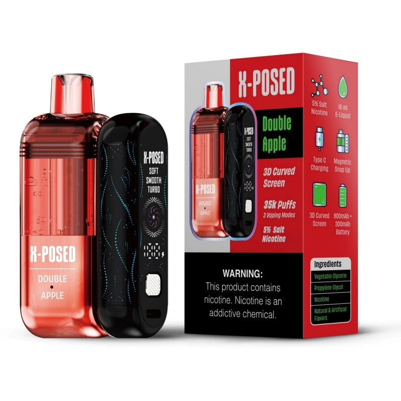 X-Posed 35K Disposable Vape 18ml 5%