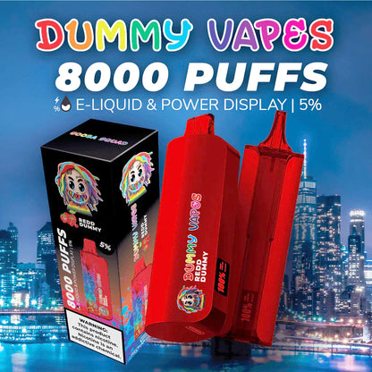 Dummy Vapes 8000 Puffs Disposable Vape