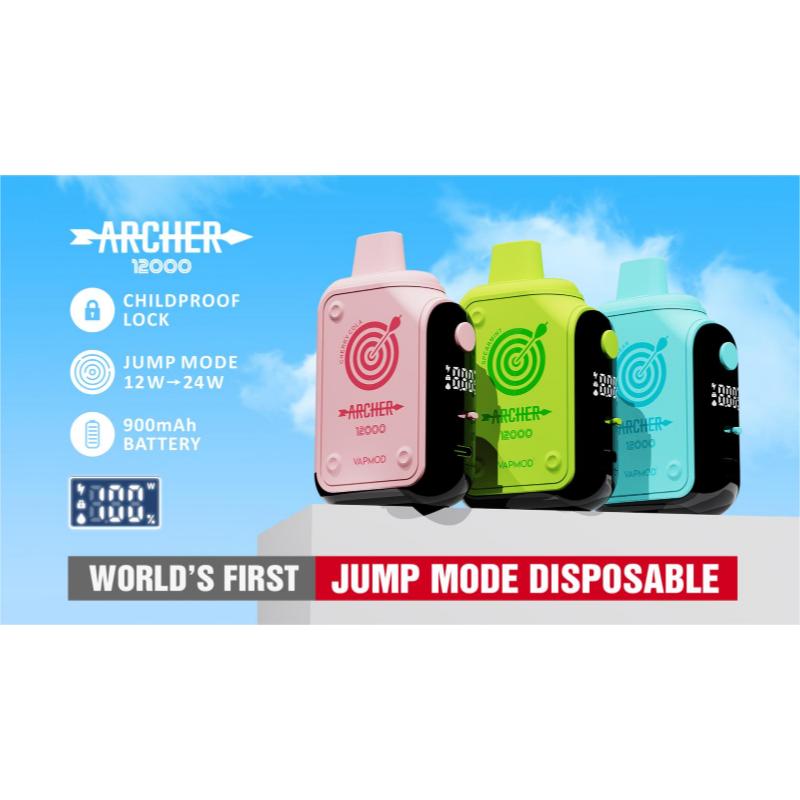 VAPMOD ARCHER 12000 Puffs Disposable Vape Wholesale