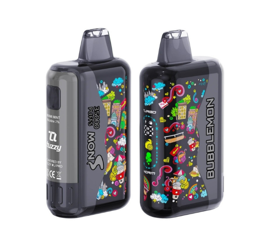 Bubblemon Graffiti Tuzzy 35K Disposable Vape 24ml 2% (35000 Puffs) Naturevapewholesale