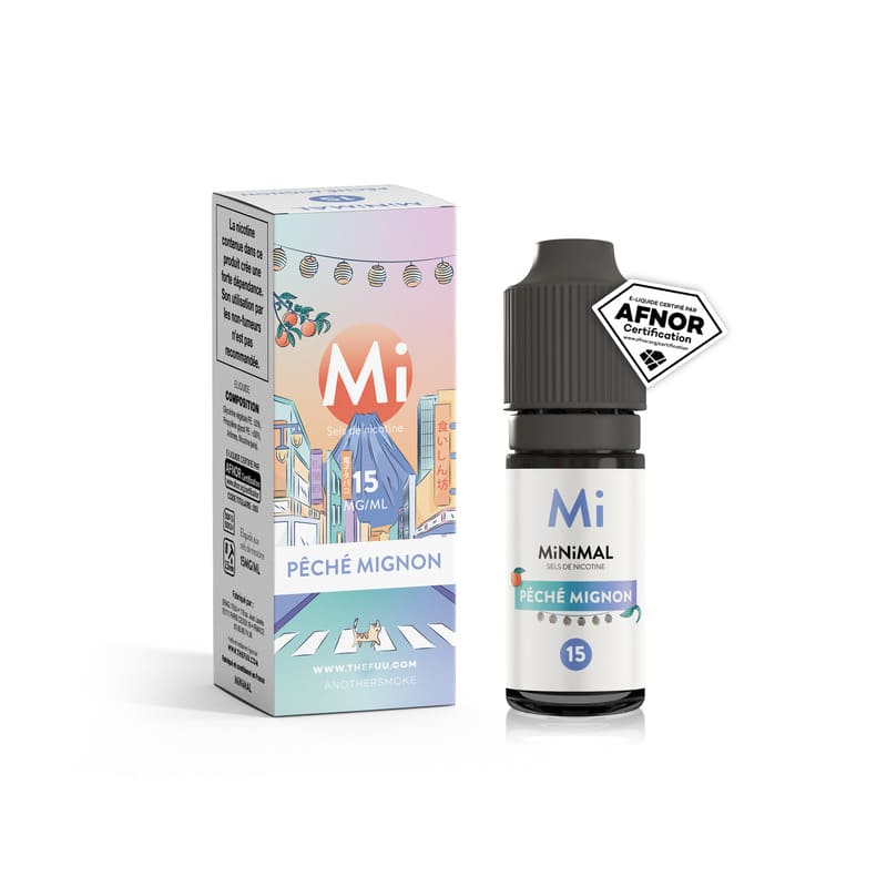 FUU Minimal Pêché Mignon - Sels de nicotine 10ml