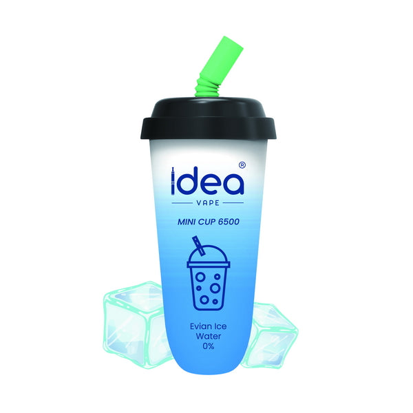Idea Vape Mini Cup 6500 Puffs Top Brand Disposable Vape Bars Pens  Wholesale,BOX OF 10 PCS Idea Vape Mini Cup 6.5K Kit Nicotine Free-Idea