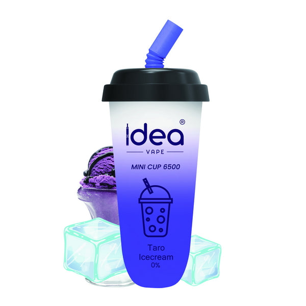 Idea Vape Mini Cup 6500 Puffs Top Brand Disposable Vape Bars Pens  Wholesale,BOX OF 10 PCS Idea Vape Mini Cup 6.5K Kit Nicotine Free-Idea