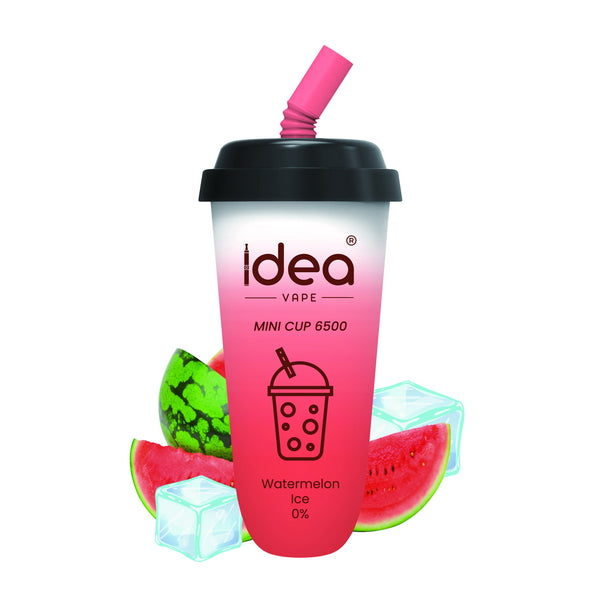 Idea Vape Mini Cup 6500 Puffs Top Brand Disposable Vape Bars Pens  Wholesale,BOX OF 10 PCS Idea Vape Mini Cup 6.5K Kit Nicotine Free-Idea