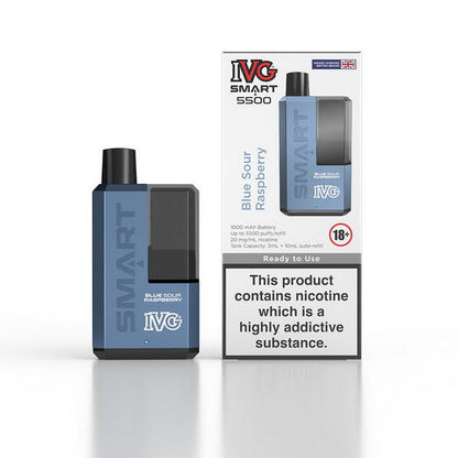 IVG Smart 5500 Refillable Rechargeable Vape Kit