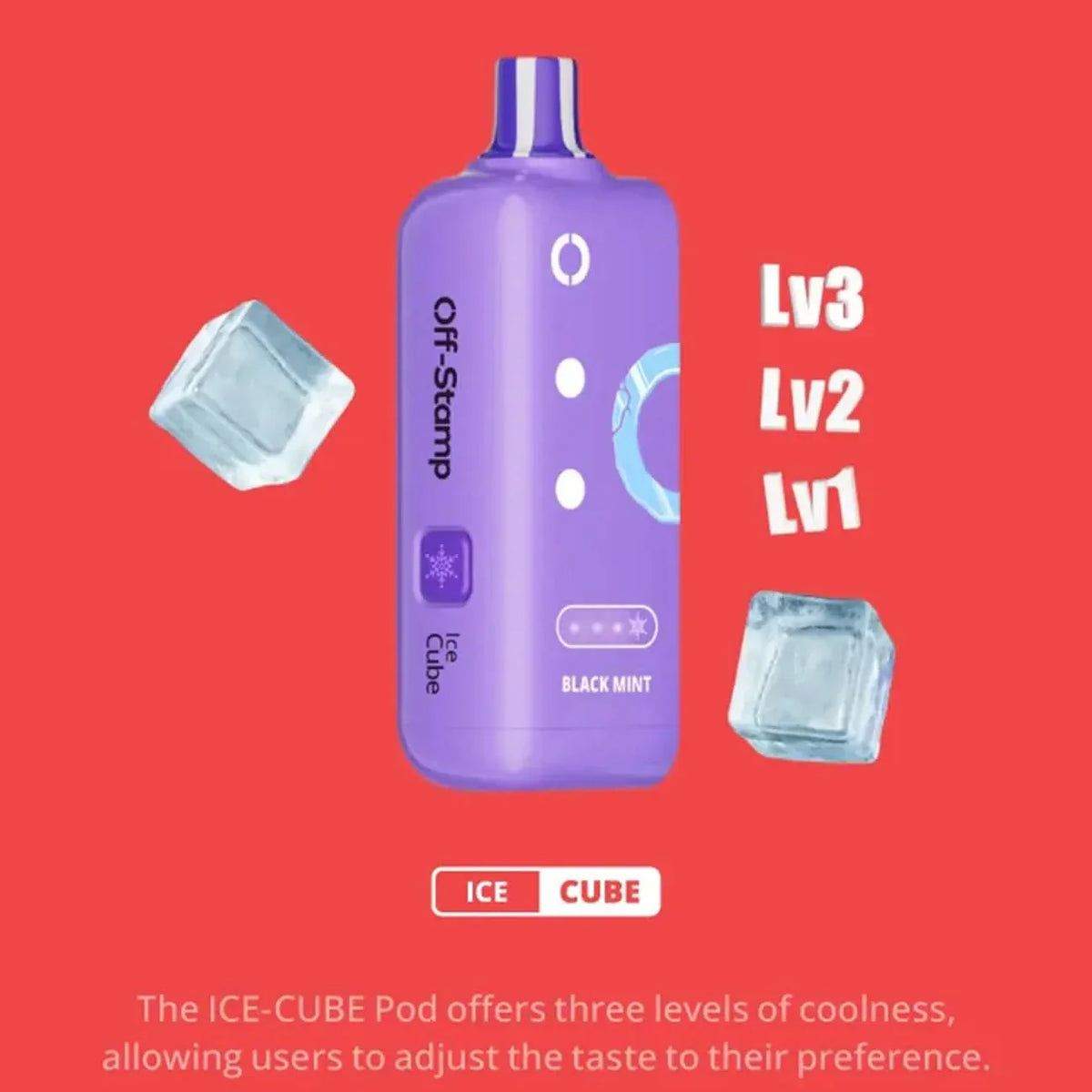 Off-Stamp Ice Cube Pod 25K Disposable