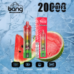 Bang King Double Crystal 20000 Puffs Vape 20K Disposable Vape Pen E Cigarette Prefilled-650mAh Battery, 25ml E-liquid, Multiple Nicotine 12 Flavors