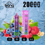 Bang King Double Crystal 20000 Puffs Vape 20K Disposable Vape Pen E Cigarette Prefilled-650mAh Battery, 25ml E-liquid, Multiple Nicotine 12 Flavors