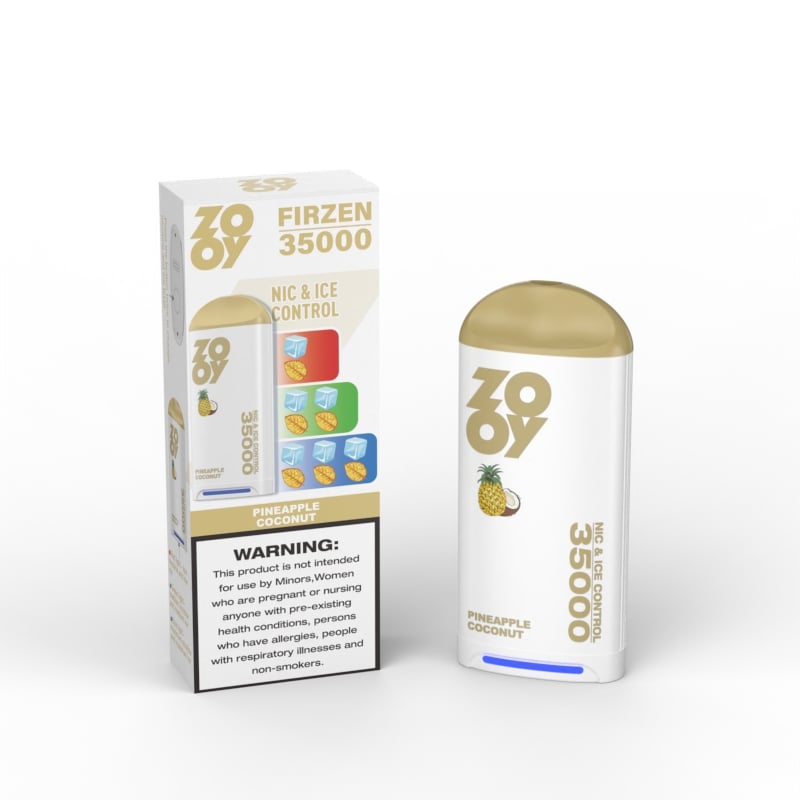 ZOOY FIRZEN 35000 Puffs Nic&Ice Control Disposable Vape 550mAh battery  10 Flavor Options