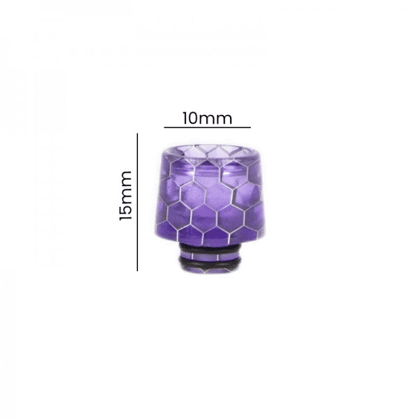 REEWAPE AS202 Cobra Snake Patterns - Drip Tips 510 Resin
