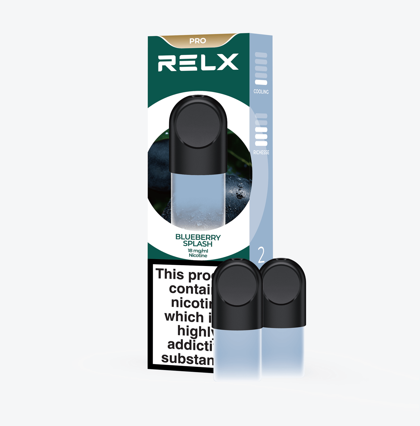RELX Pod Pro Blueberry Splash
