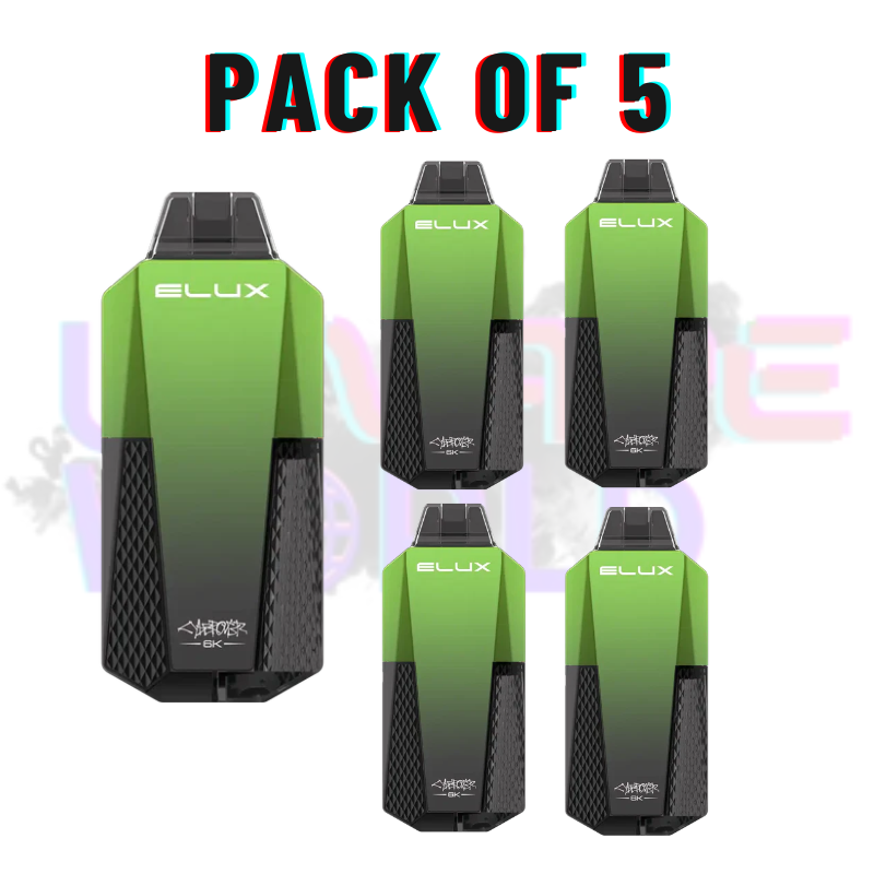 Watermelon ICE Elux CyberOver 6000 Puff 6K Kit